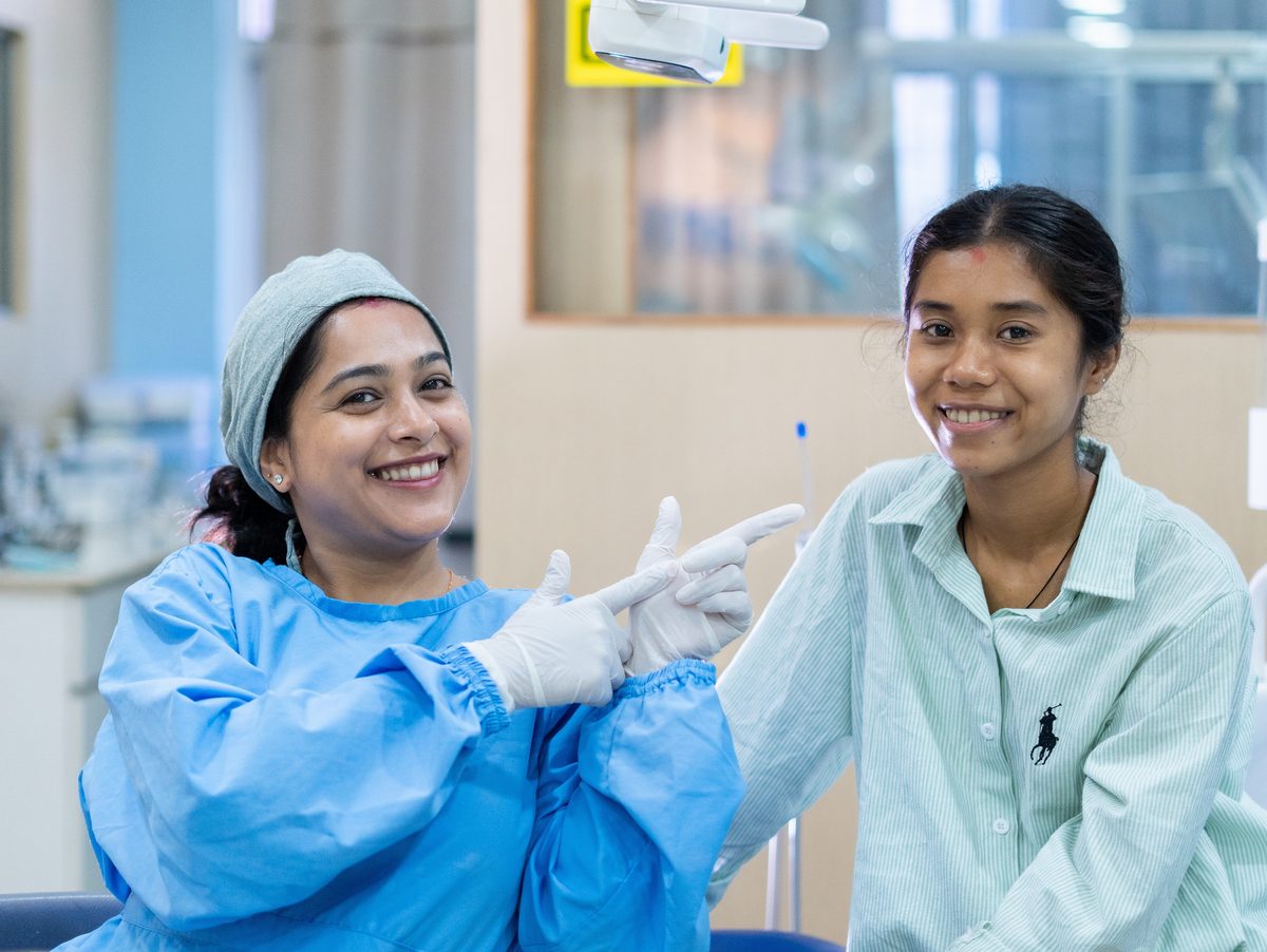 Polycare team at work
